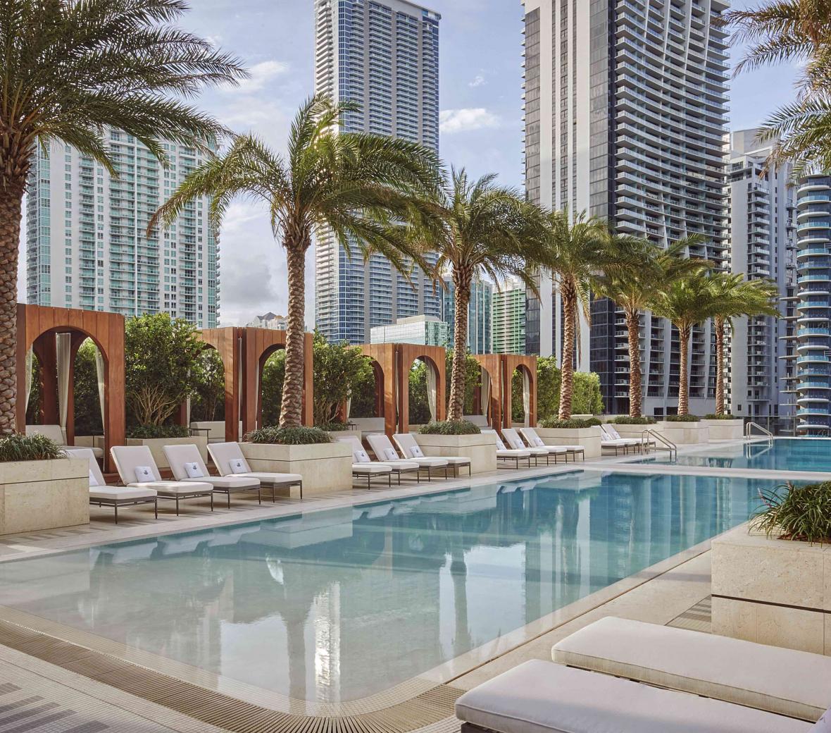 Hotel SLS LUX Brickell Miami Exterior foto