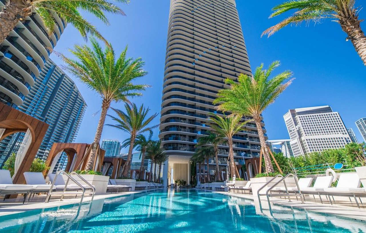 Hotel SLS LUX Brickell Miami Exterior foto